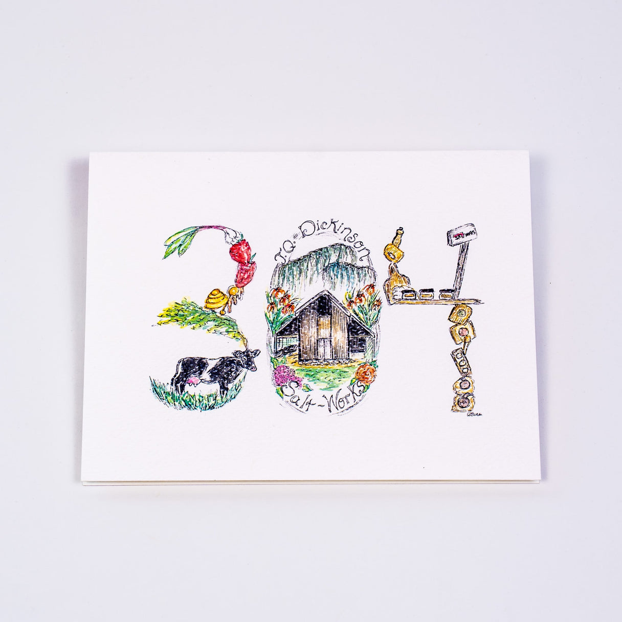 304 Illustrated Greeting Cards