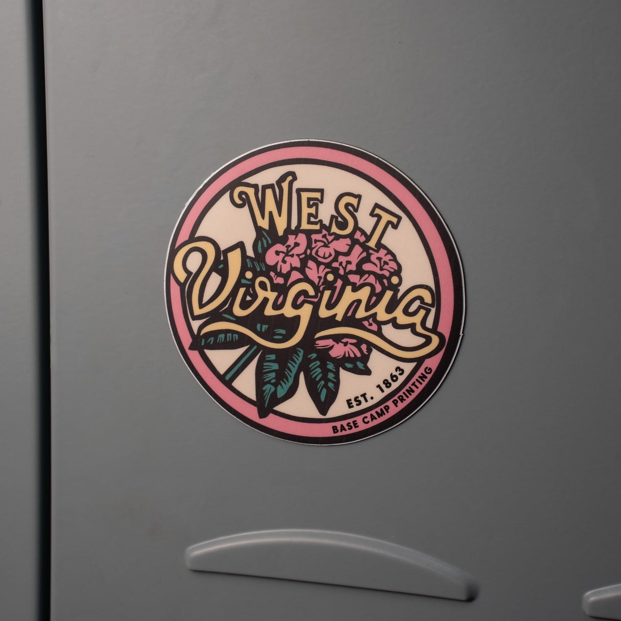 WV Rhododendron Magnet