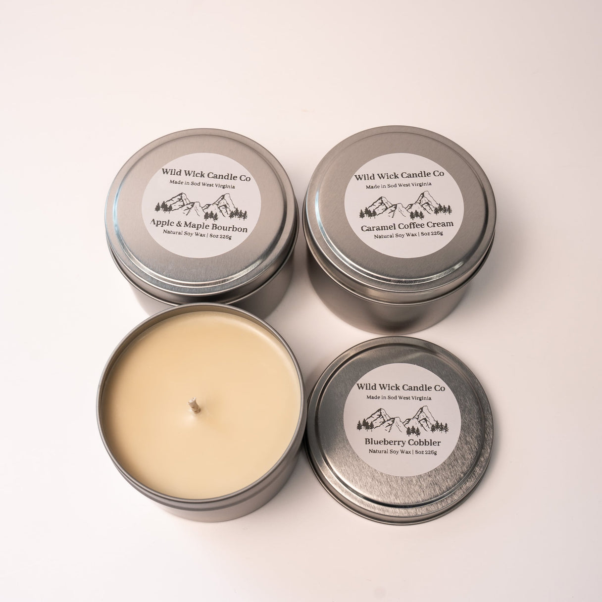 Hand Poured Natural Soy Wax Candle