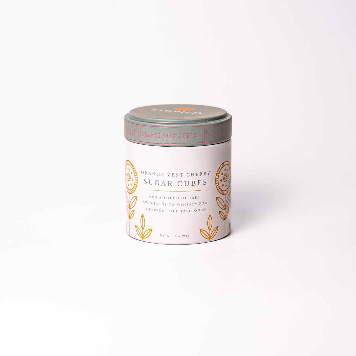 Orange Cherry Sugar Cubes