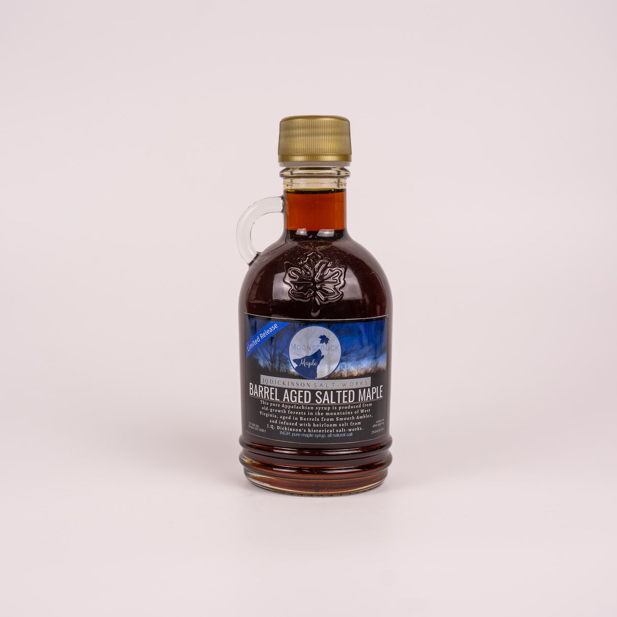 Bourbon Barrel Aged Salted Maple Syrup