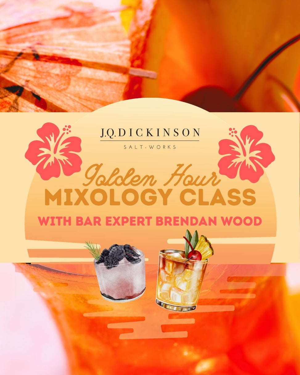 Golden Hour Mixology Class with Bar Expert Brendan Wood