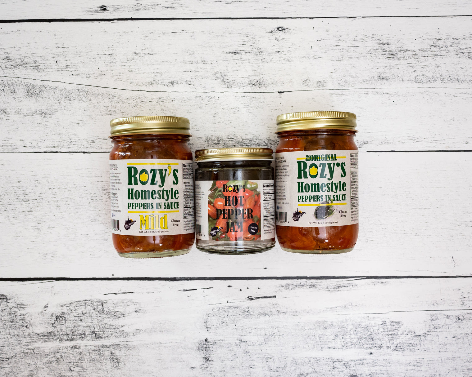 Rozy's Homestyle Peppers & Jam